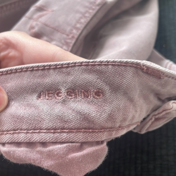 American Eagle size 10 regular washed out purple jeggings - Picture 4 of 10